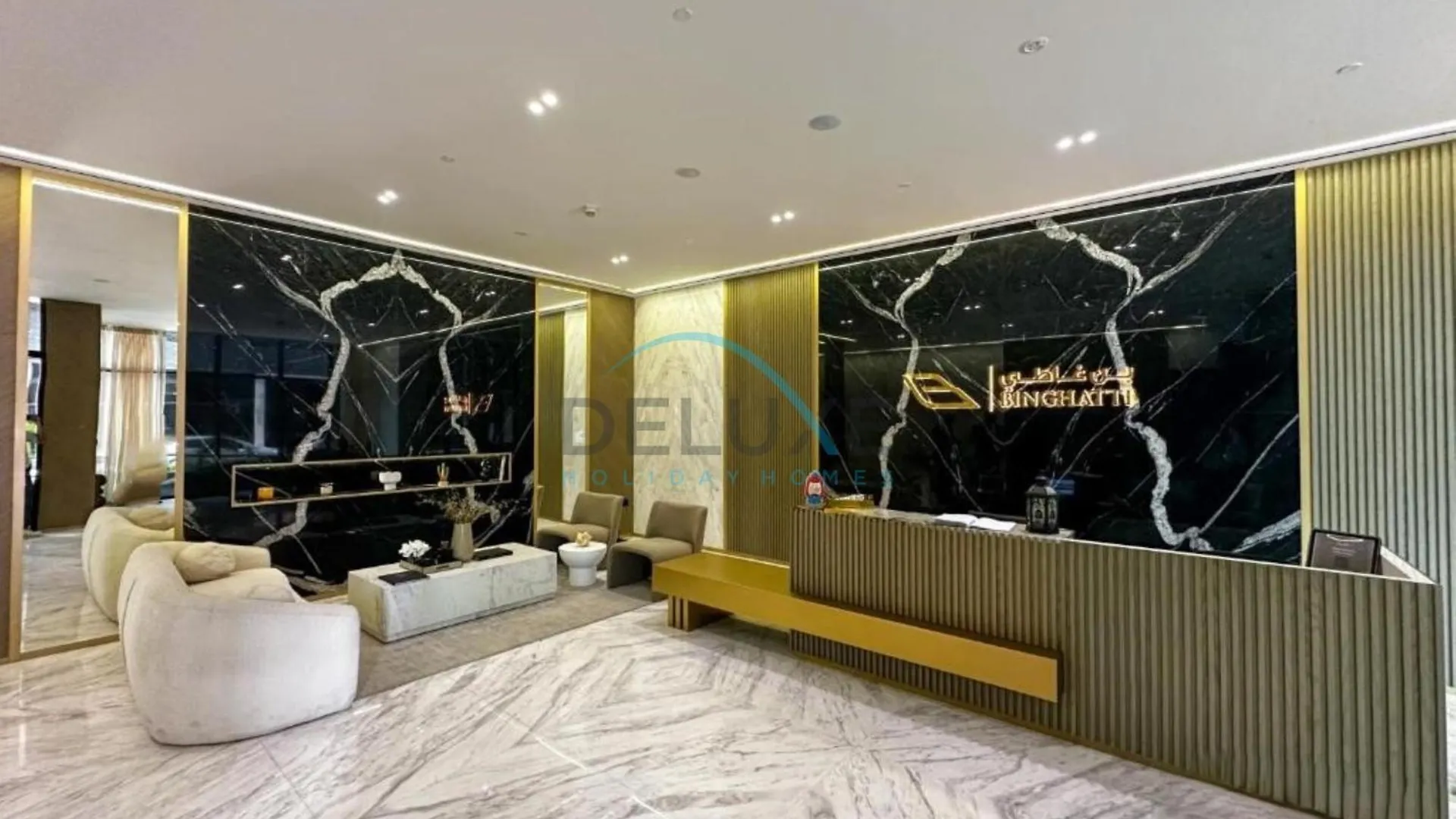 Chic 1Br Apartment In Binghatti Luna By Deluxe Holiday Homes Dubai 0*,
